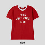 Marie 1789 Ringer Short Sleeve T-shirt
