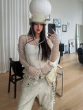 Rev Summer Punching Mesh Knit