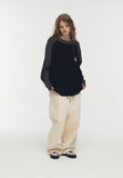 Hoppy Raglan Block Knit