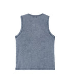 Toil Vintage Henley Neck Ribbed Sleeveless