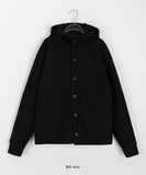 [unisex] Myumin Wool Quilted Pocket Hood Coat - Wool 60