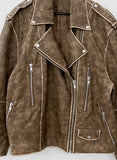 Kelpie Washing Leather Jacket