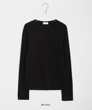 Mibund Slim Angora Long Sleeve Tee