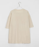 Melna Heart Printing Short Sleeve Tee