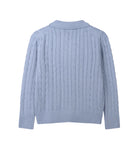 Bez Collar Cable Cardigan
