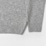 Wool Acrylic Blend V-neck Loose Fit Avant Knit