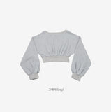 Mono side slit sweatshirt