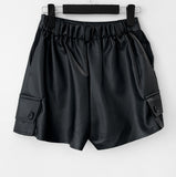 Noven Leather Skirt Pants