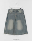 Baltos Adjust Denim Bermuda Pants