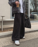 Luffy 23-embroidered wide sweatpants