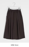 [unisex] Ahin Pintuck Banding Bermuda Pants