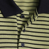 Belu Stripe Collar Short Sleeve T-shirt