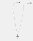 Koiz Silver Cross Necklace
