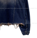Brion crop cut denim jacket
