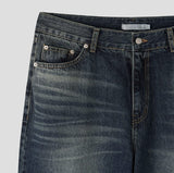 Katra Semi-Wide Denim Pants