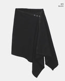 TN Unbalanced Wrap Skirt