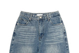 Liam Washed Denim Long Wide Pants