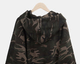 Zion Camo Two Way Semi-Crop Hood Zip-Up