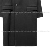 Label overfit single coat