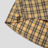 Ruins check overshirt