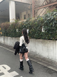 [MADE] Rut Snap Totto Hood Button T