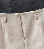 Camel Brushed H-Line Belt Skirt