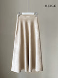 Evea A-line knit skirt