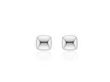 H Edition Silver Pillow Earrings