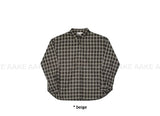 (Brushed) VINTAGE CHECK LOOSE SHIRT