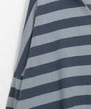 Koshiro Stripe Crop Hoodie