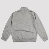 Unisex Cash Soft Knit Half Zip Up