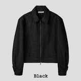 Chase Herringbone Denim Jacket