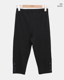 Sierra Slit Button Biker Pants