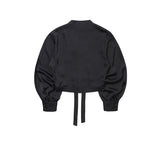 BELL SLEEVE TIE BLOUSE