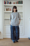 Dino Stitch Embroidered Pigment Short Sleeve Tee