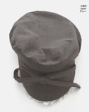 lira lace ribbon madoros hunting cap beret hat