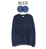 Vogue fleece V-neck knit