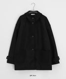 Bennoa High Neck Wool Half Coat