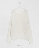 Itnewa Summer Color Net Long Sleeve Knit