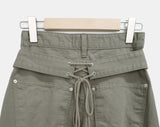 Haven Back Corset Balloon Wide Pants