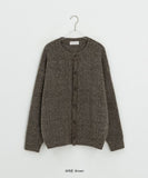 [Unisex] Acolta Bokashi Over Round Knit Cardigan