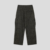 Pattern rivet pintuck balloon cargo pants
