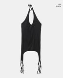 Duri Three-Way Halterneck Skirt Sleeveless