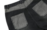 Star Wide Denim Pants