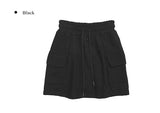 Audrey banding cargo mini skirt