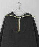 MV Color Matching Half Zip-Up Fleece Hoodie