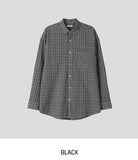 Rashid Overfit Check Shirt