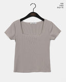 [MADE] Etro Lace Rib Short Sleeve T-Shirt