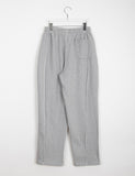 [unisex] Porimo banding stitch line brushed training pants