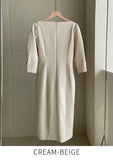 Eini simple H line slit one piece (belt set)